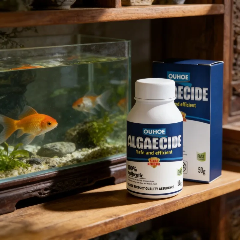 Aquarium Fertilizer - Algicide haute efficacité 50g pour aquarium