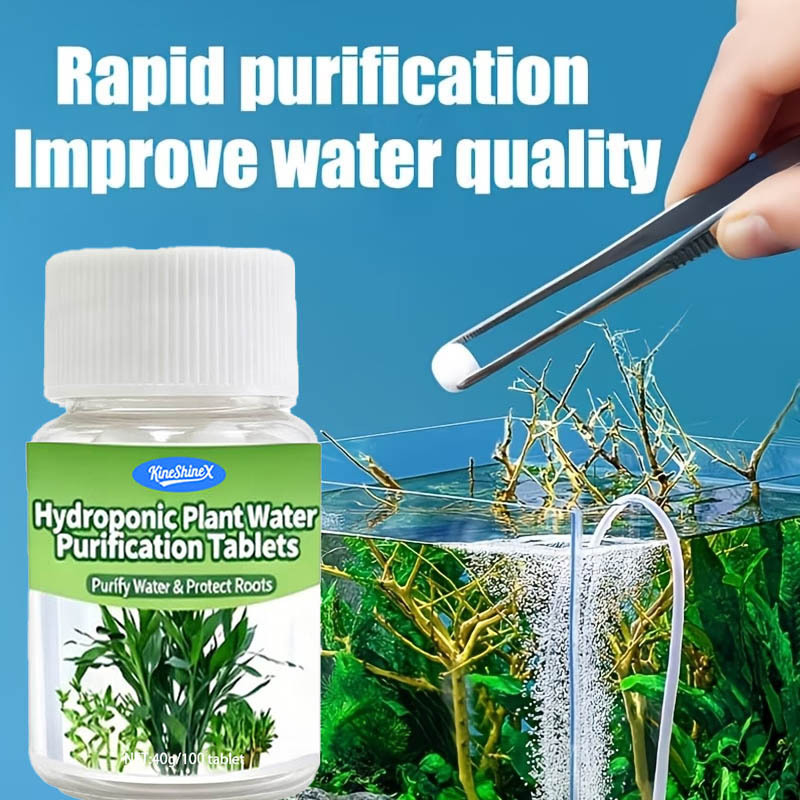 Plant Aquarium Pot - Comprimés de purification d'eau hydroponique -