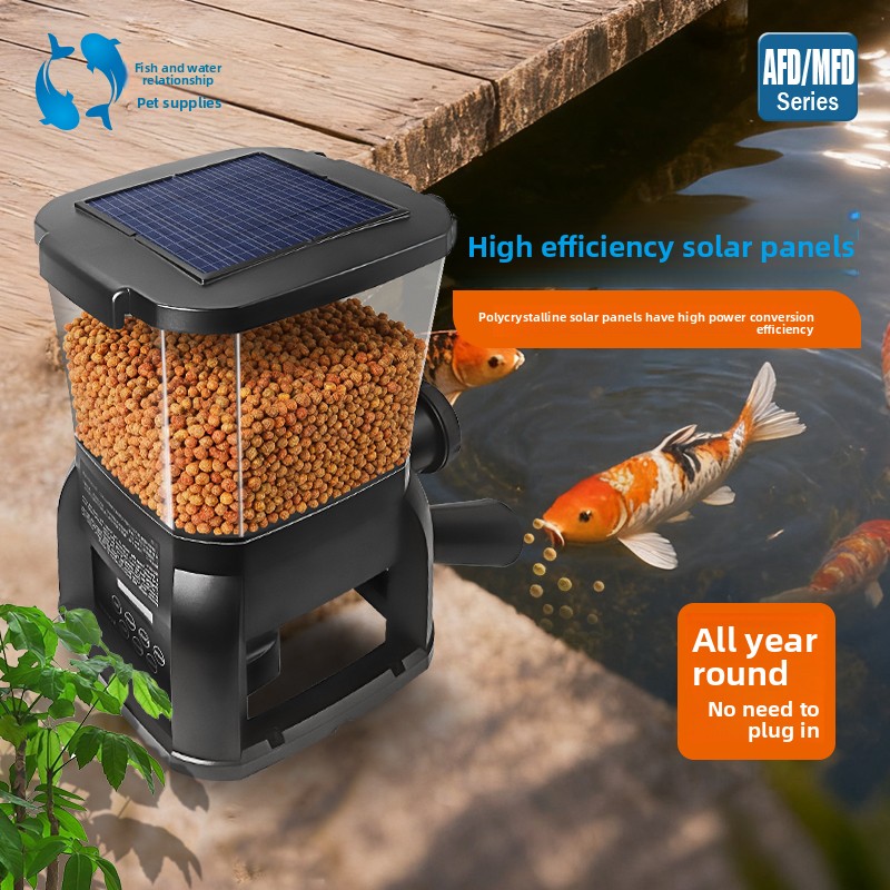 Aquarium Fertilizer - Mangeoire automatique pour poissons Jebao Solar,