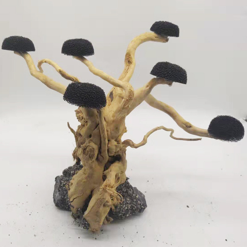 Aquarium Plant Substrate - Décoration en bois flotté pour aquarium,