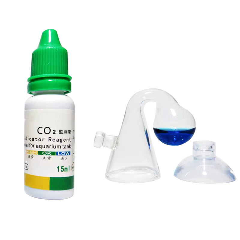 Aquarium Liquid Carbon - Solution d'indicateur de CO2 pour Aquarium,