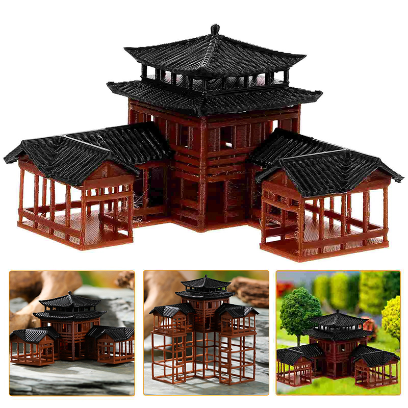 Modèle de bâtiment ancien mini - Aquarium Moss avis et prix