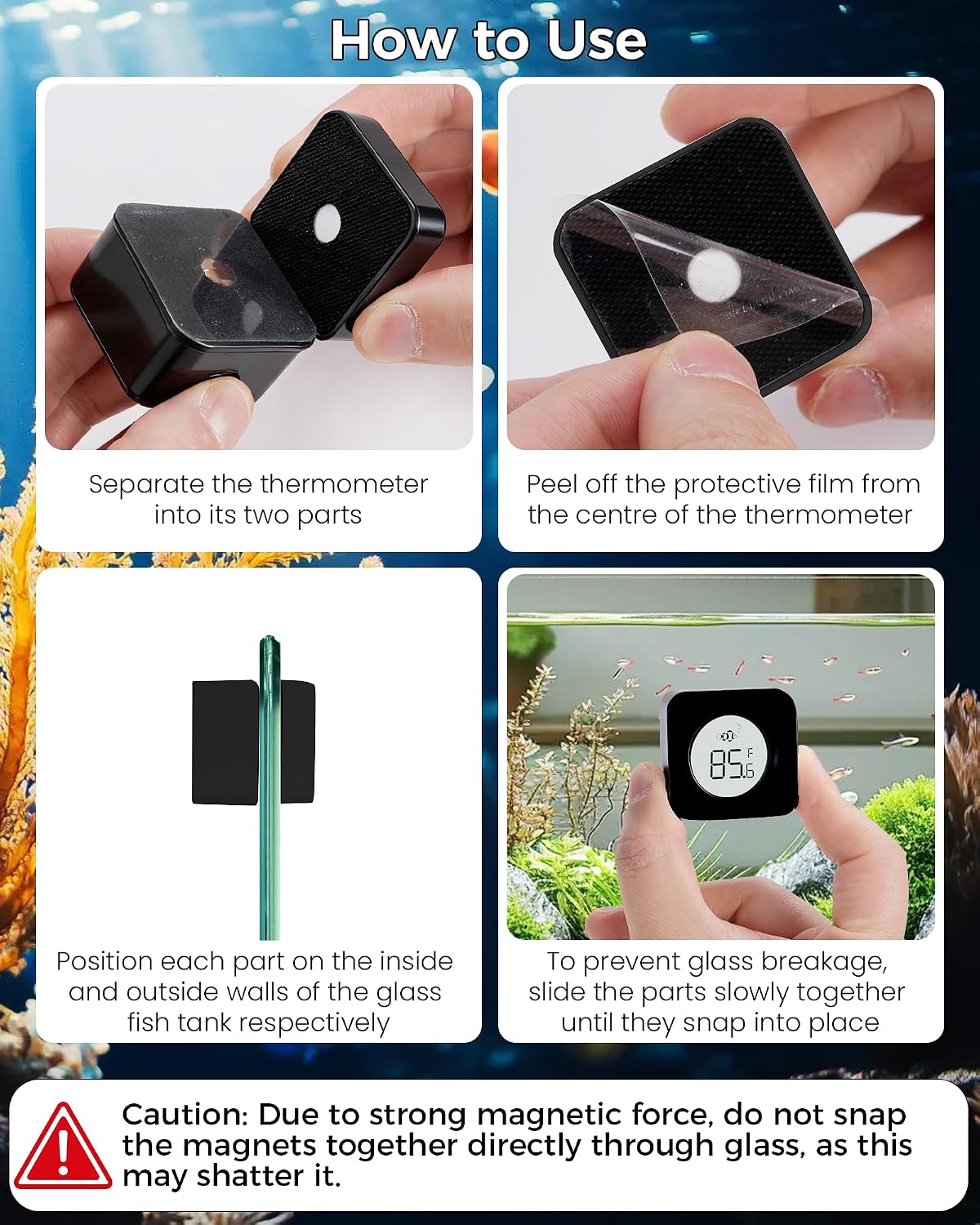 Nettoyeur magnétique pour aqua - Planted Aquarium Cleaning avis et prix